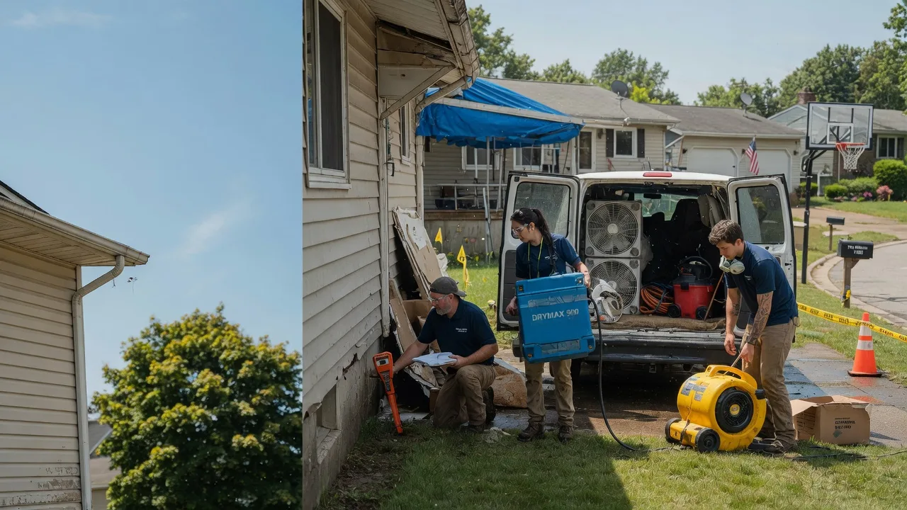 Ceiling Leak Cleanup in Wyalusing, PA near me